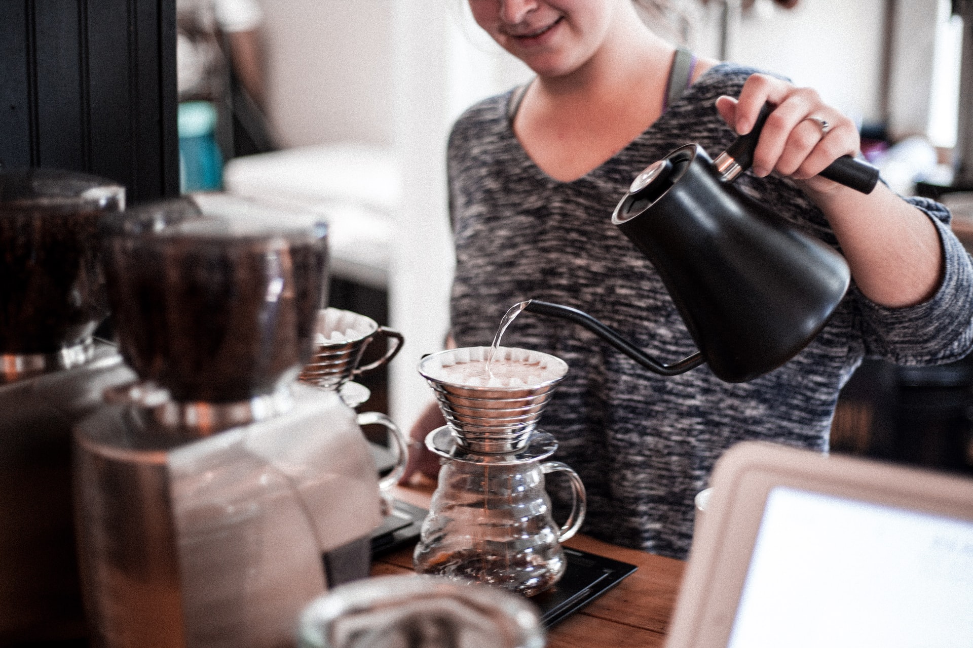 Kaffemaskine til virksomheder som del af en kaffeløsning